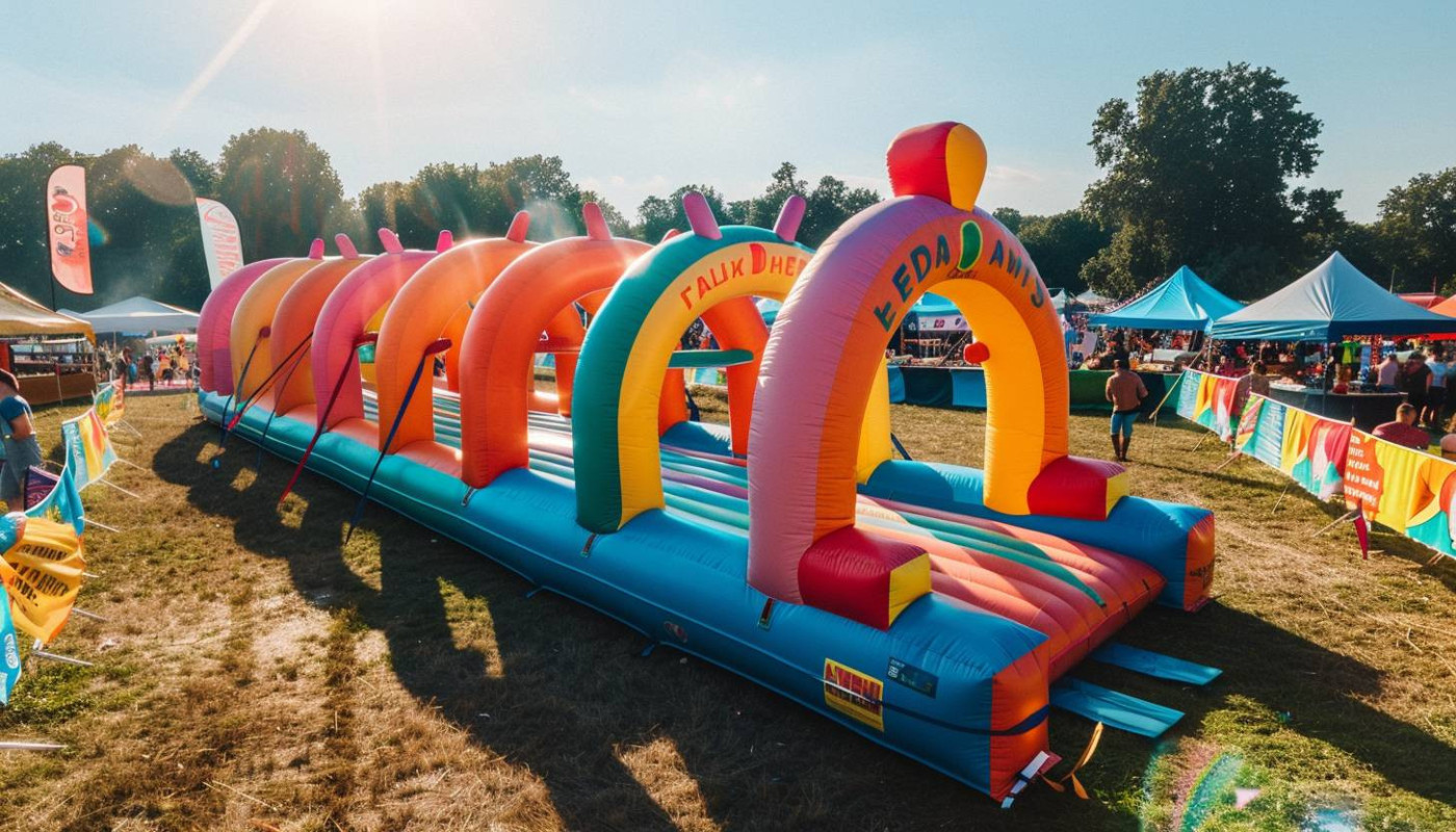 Comment les tentes gonflables améliorent la visibilité des événements