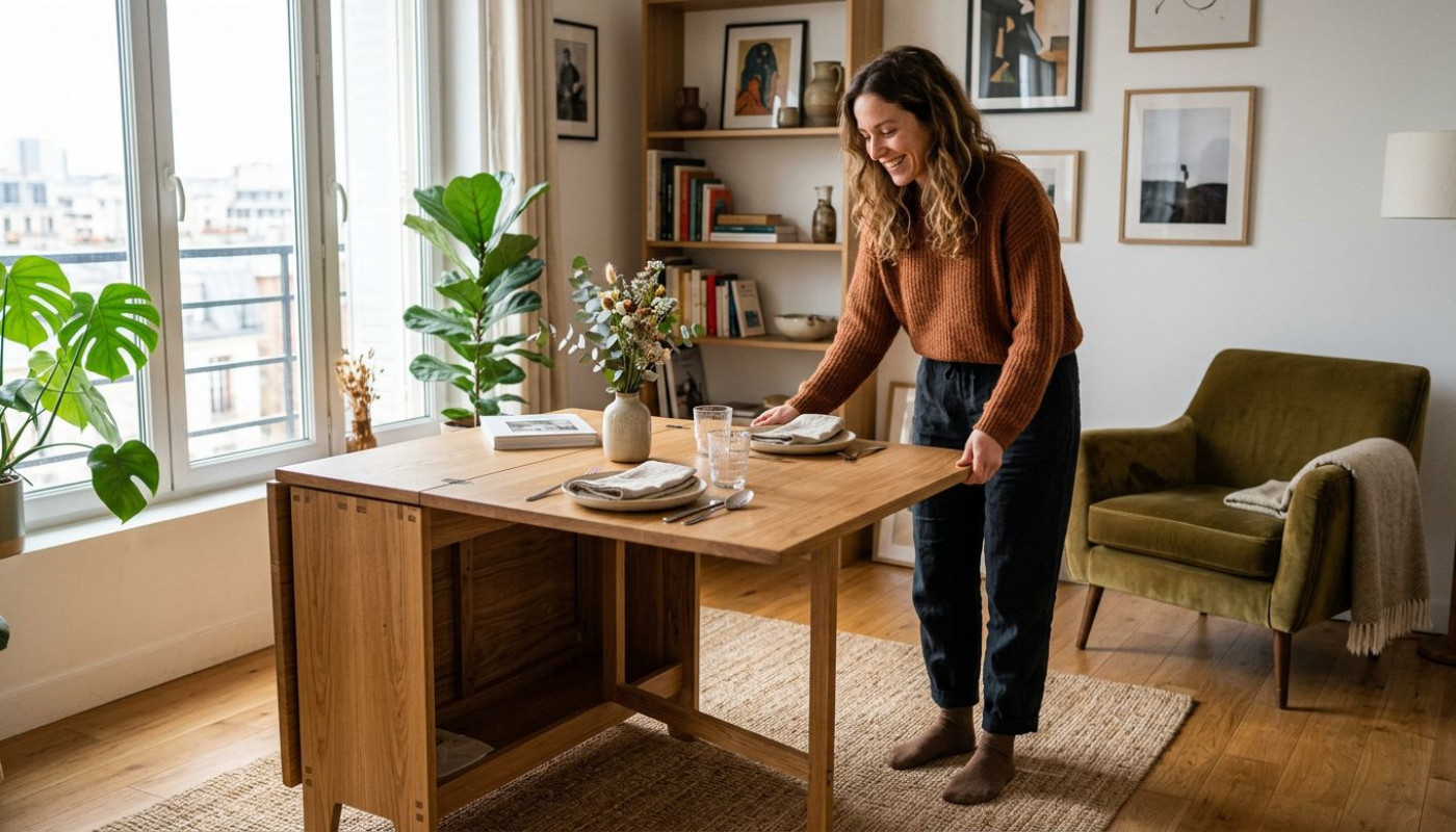L’art du mobilier transformable : un jeu d’équilibre entre style et praticité
