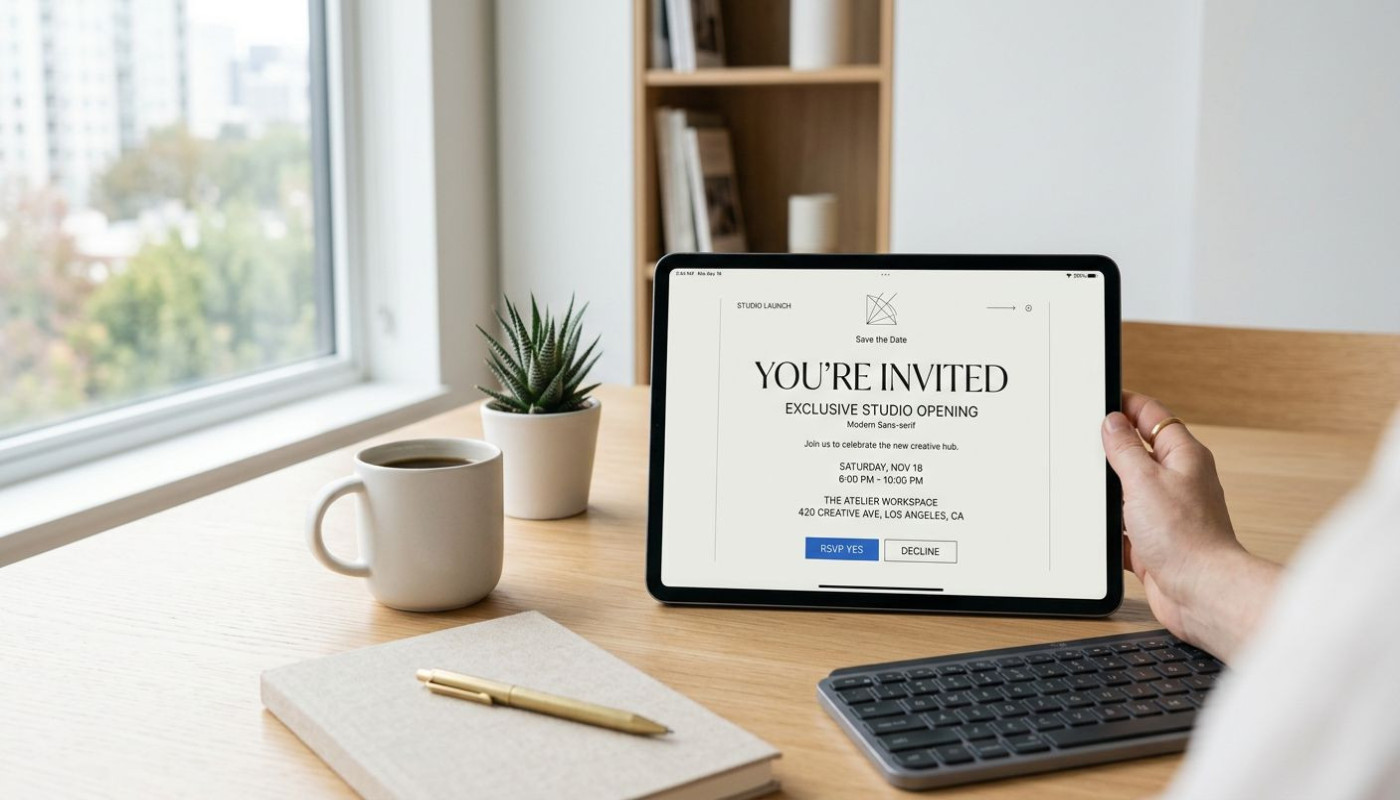 Les étapes clés pour envoyer des invitations digitales efficaces