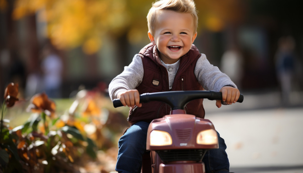 Divers - Pourquoi prendre un tracteur à pédales à son enfant ?